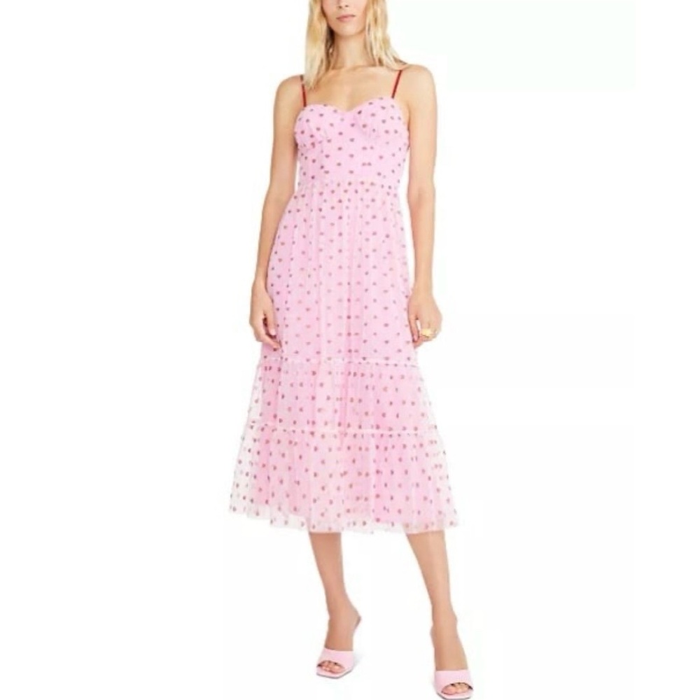 Betsey Johnson heart print